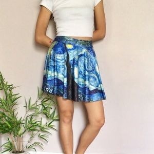 Vincent Van Gogh’s “Starry Night” Skirt